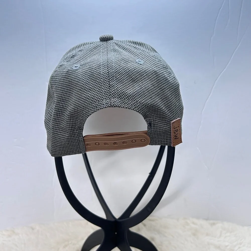 Kids Jack & Winn Hat‎ Co Houndstooth Buffalo Patch Adjustable Baseball Cap